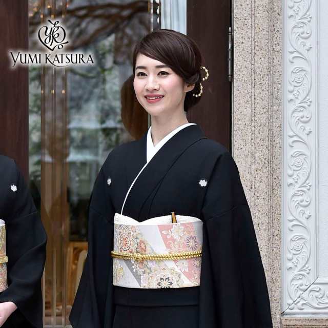 桂由美 ブランド レンタル 黒留袖 フルセット 貸衣装 【結婚式 婚礼 貸